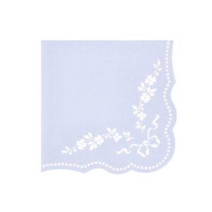 Meri Meri - Rococo Blue Large Napkins - 298059