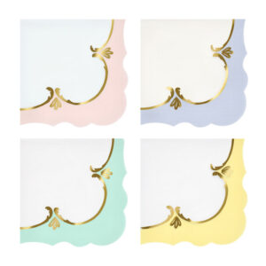 Meri Meri - Rococo Pastel Large Napkins - 298149