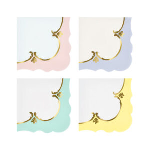 Meri Meri - Rococo Pastel Small Napkins - 298158