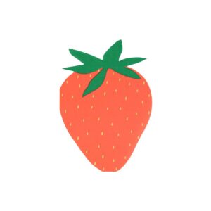 Meri Meri - Strawberry Napkins - 275018