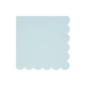 Meri Meri - Summer Sky Blue Large Napkins - 274478