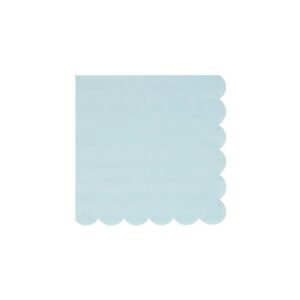 Meri Meri - Summer Sky Blue Small Napkins - 274550