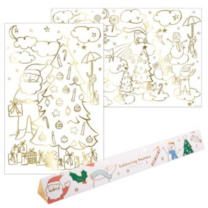 Affiches de coloriage de Noël (x 2)
