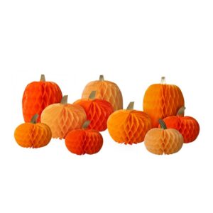 Citrouilles en nid d'abeille (x 10)