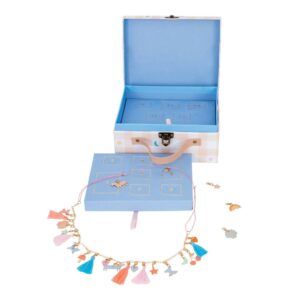 Calendrier de l'Avent Collier à breloques en émail