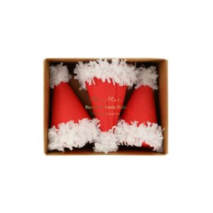 Chapeaux de Père Noël surprise (x 3)