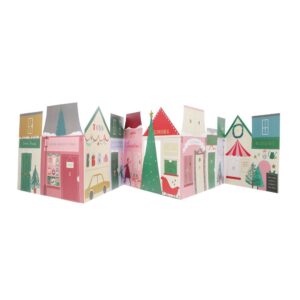 Calendrier de l'Avent accordéon Christmas Street