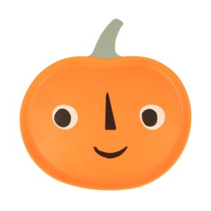 Assiette réutilisable Jack O' Lantern