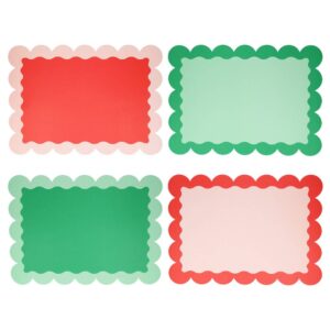 Sets de table en papier de Noël (x 8)