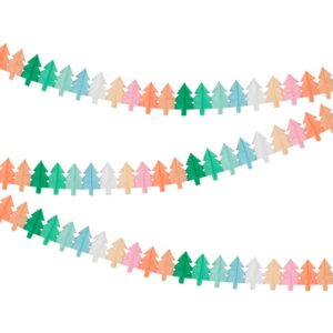 Ensemble de guirlandes de Noël en papier de soie