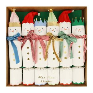 Biscuits bonhommes de neige (x 6)
