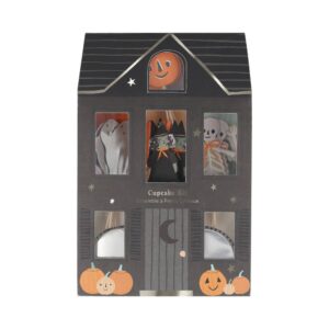 C'est Halloween ! Kit pour cupcakes (24 décorations)