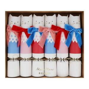 Biscuits pour chats à nœud en velours (x 6)