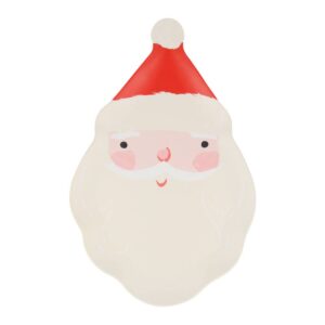 Assiette réutilisable du Père Noël