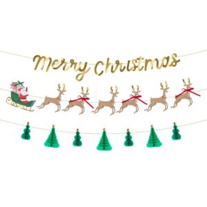 Ensemble de guirlande Père Noël