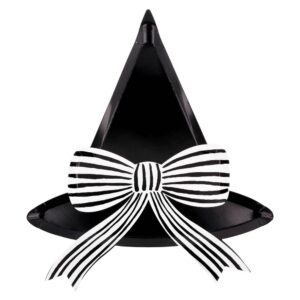 Assiettes en forme de chapeau de sorcière (x 8)
