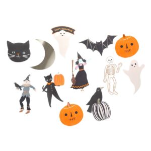 Autocollants en forme d'Halloween (x 25 autocollants)