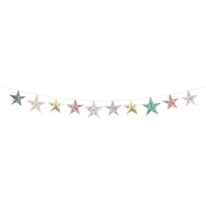 Guirlande d'étoiles en origami Meri Meri x Liberty