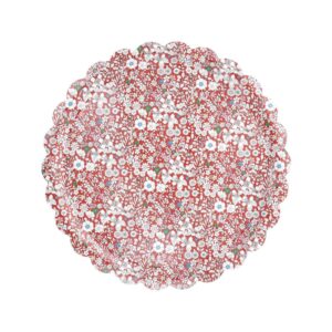 Meri Meri x Liberty Red June's Meadow Petit plateau