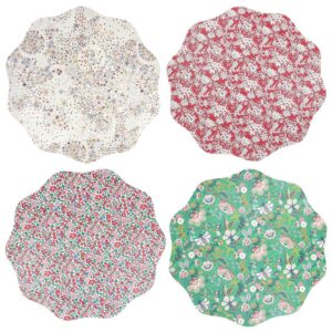 Ensemble de sets de table d'hiver Meri Meri x Liberty (x 4)