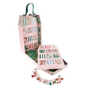 Calendrier de l'Avent bracelet à breloques Meri Meri x Liberty