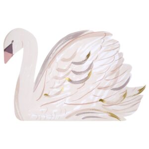 Sets de table en papier cygne (x 12)