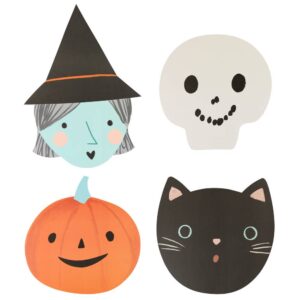 Sets de table Têtes d'Halloween (x 12)