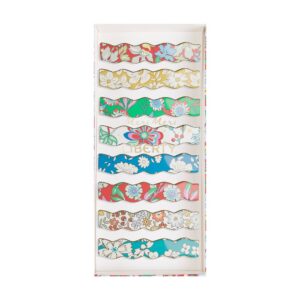 Pinces à cheveux ondulées et vibrantes Meri Meri x Liberty (x 8)