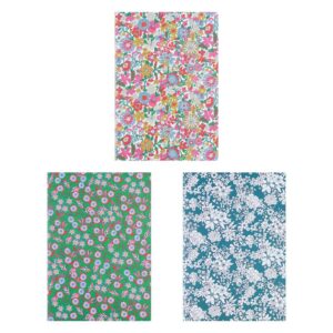 Ensemble de 3 carnets à couverture souple Meri Meri x Liberty