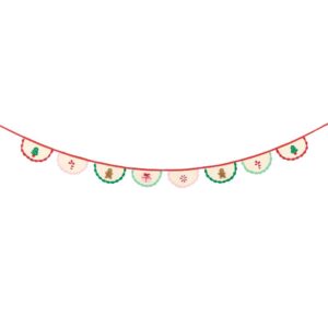 Guirlande de Noël au crochet
