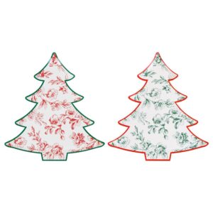 Assiettes Arbre Toile De Jouy (x 8)
