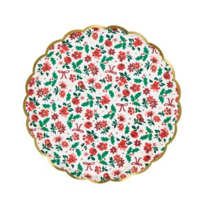 Assiettes à dessert Holly Ditsy (x 8)