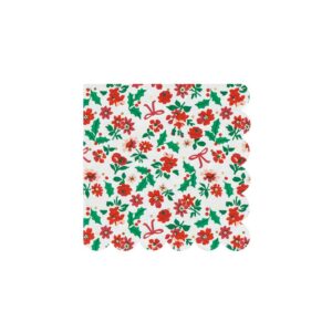 Serviettes de table Holly Ditsy (x 16)