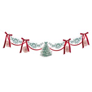 Guirlande De Noël Toile De Jouy