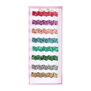 Pinces à cheveux à paillettes (x 8)