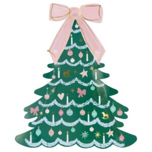 Assiettes en forme d'arbre Meri Meri x New York City Ballet (x 8)