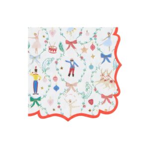 Serviettes de table grand format Meri Meri x New York City Ballet (x 16)