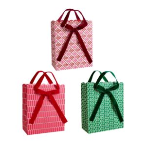 Sacs cadeaux moyens Meri Meri x Molly Mahon (x 3)
