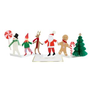 Carte accordéon Joyeux Noël