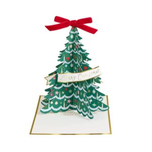 Carte de Noël décorée