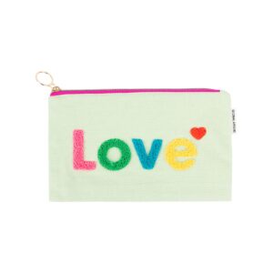 Pochette LOVE Menthe