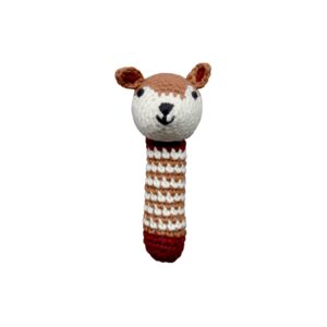 Cerf à hochet au crochet
