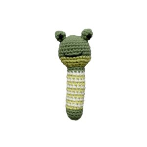 Grenouille à hochet au crochet