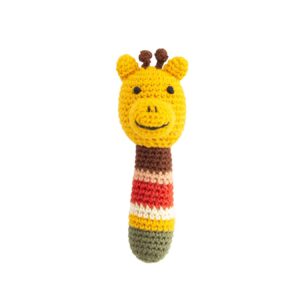 Girafe hochet au crochet