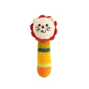 Hochet Lion au crochet