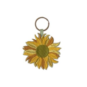 Porte-clés tournesol