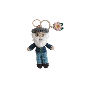 Porte-clés au crochet Claude