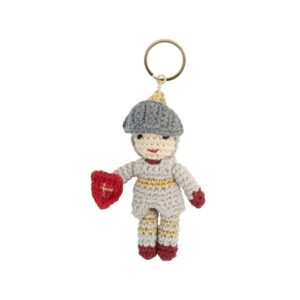 Porte-clés au crochet Chevalier